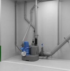 Sanicubic 1 GR SE71.2 T Foseptik Pis Atık Su Tahliye İstasyonu