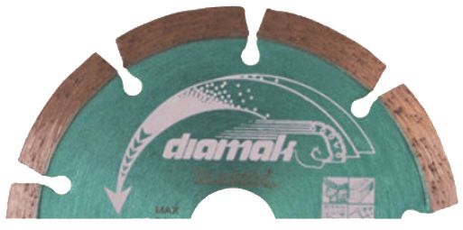 Makita D-61123 Diamak Serisi Segmanlı Elmas Testere 115x22.23mm