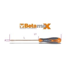 Beta 012700805 1270BA 5x150mm Kıvılcım Çıkarmaz Düz Tornavida