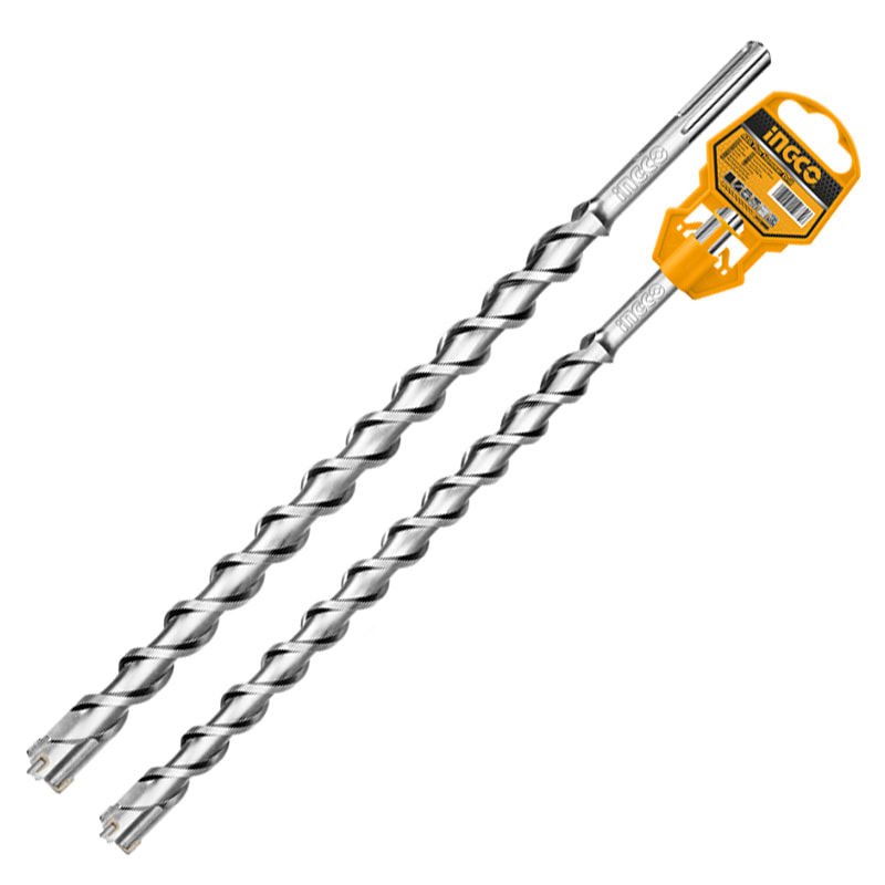 Ingco DBH1210602C 6X160mm Endüstriyel SDS Plus Darbeli Matkap Ucu, 1 Adet