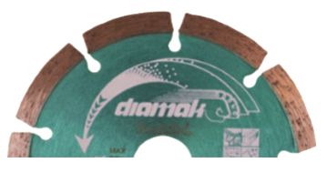 Makita D-61145 Diamak Serisi Segmanlı Elmas Testere 230x22.23mm