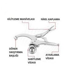 TROY 21801 Matkap Tezgahı Mengenesi 23cm