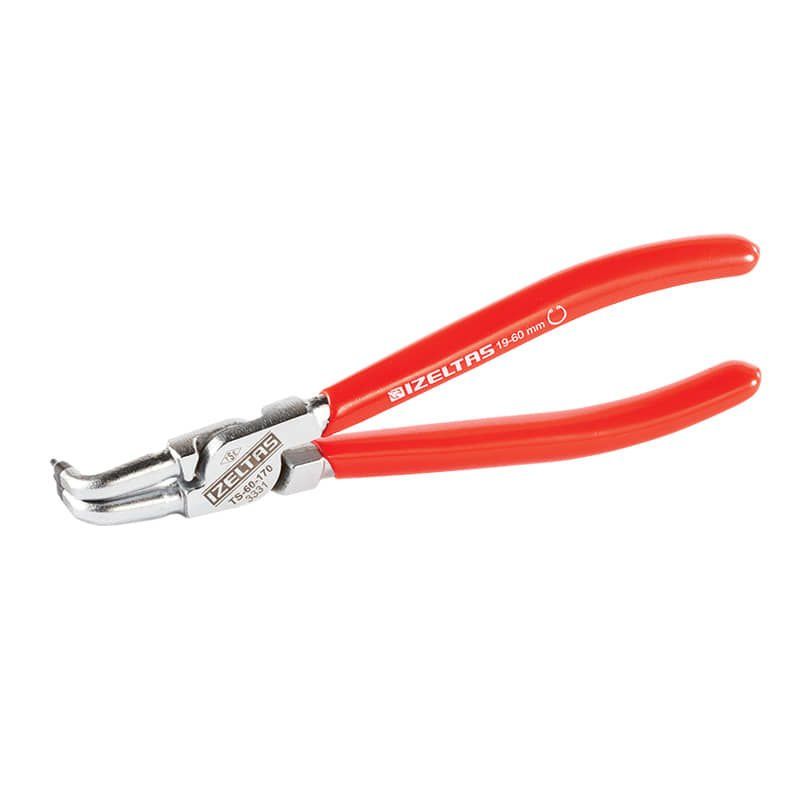 İzeltaş 3331120290 290mm Yaysız Eğri İç Segman Pense