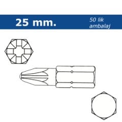 Proscr SCR03159 PZ4 75mm  Pozi Bits Ucu