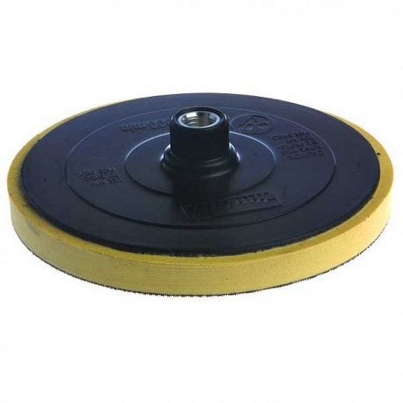 Makita 743053-3 9227CB, 9237CB, SA7000C Polisajlar için Cırtlı Lastik Polisaj Tabanı M14