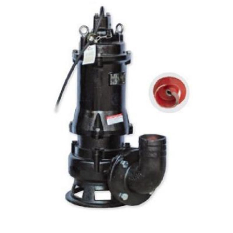 Water Sound M/0 65-12-5.5 QG 7,5HP Trifaze Döküm Gövdeli Parçalayacılı Atık Su Pompası