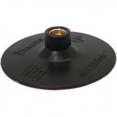 Makita 743060-6 9565CV Taşlama için 125mm Cırtlı Lastik Taban
