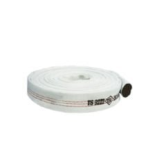 Adasan 4'' Beyaz İçi PVC 110mm Yangın Hortumu, 20 metre