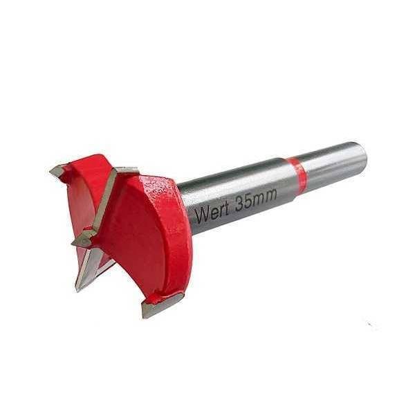 WERT 2501 Tas Mentese Matkap Ucu, Ø35mm, Tungsten Karpit Uçlu