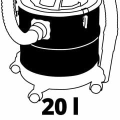 Einhell TC-AV 1720 DW Ash Vac Kül Toplama Süpürgesi