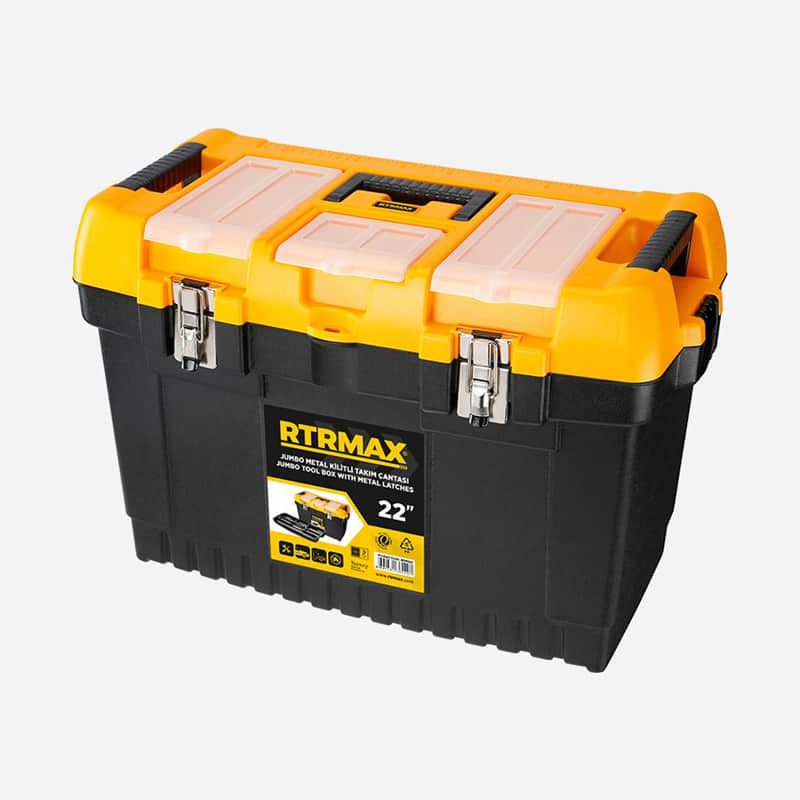 RTRMAX RCM113 13'' Jumbo Metal Kilitli Takım Çantası