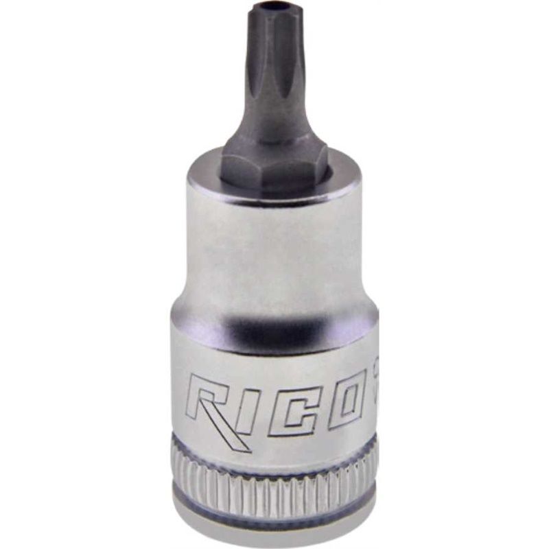 Rico 007-RC7035P 1/4'' T35 Delikli Klipsli Kısa Lokmalı Torx Uç