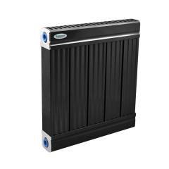 Duffmart Premio Alüminyum Radyatör Yükseklik:40 cm Parlak Siyah-9005 - 12 Dilim 85 cm