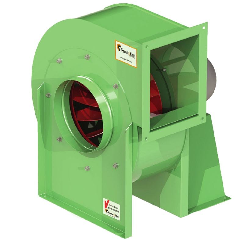 Fanexfan FALÇ  2 Falç Motorsuz Öne Eğimli Alçak Basınçlı Sayangoz Fan Monofaze