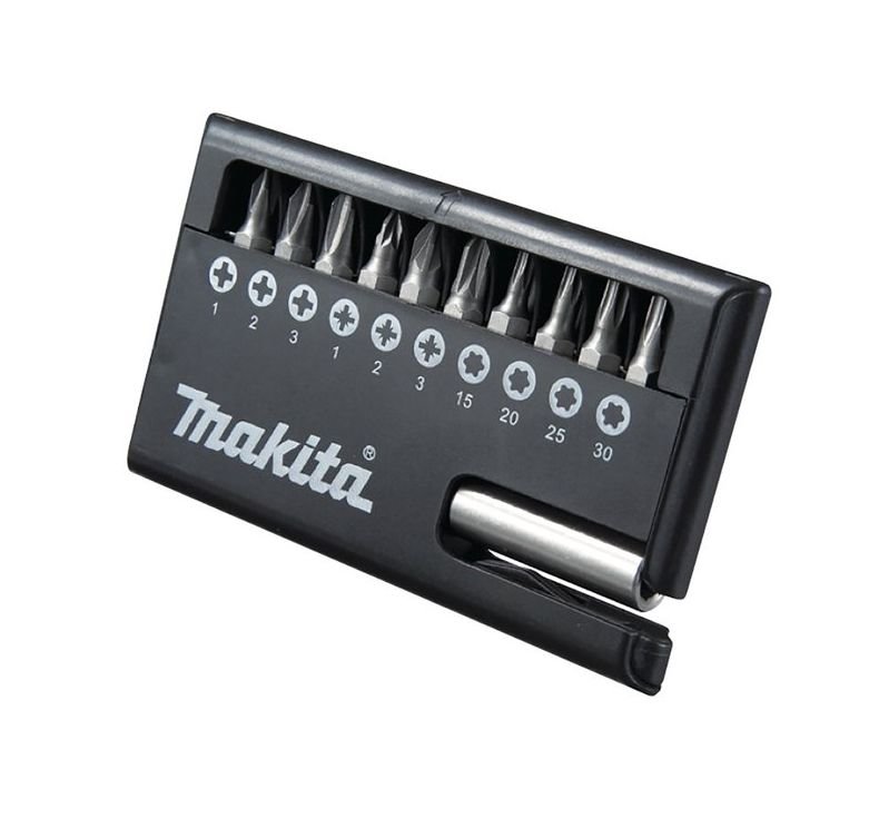 Makita 11 D-30651-12 11 Parçalı Vidalama + Manyetik Uç Seti
