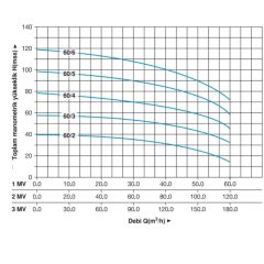 Master 3 MVK 60/5 T Dikey Pompalı Trifaze Hidrofor