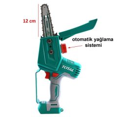 Total TGSLI20681 Akülü Zincirli Ağaç Budama Testeresi
