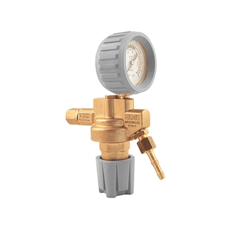 Yıldız 6064S Argon-CO2 Karbondioksit Basınç Düşürücü