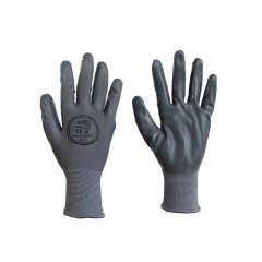 MaxSafety NIT-001G No:10 Gri Nitril Montaj Eldiveni