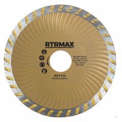 RTRMAX RET230 230 Turbo Elmas Kanallı Testere