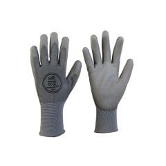 MaxSafety PU-020G-8 No:8 Gri Pu Montaj Eldiveni