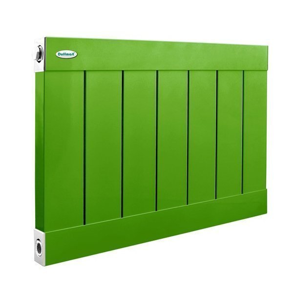 Duffmart Therma Alüminyum Radyatör Yükseklik:60 cm Yeşil-6018 - 19 Dilim 161 CM