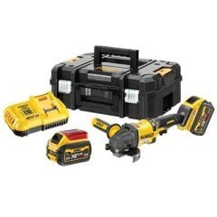 Dewalt DCG418T2 54V 2.0Ah Li-Ion Çift Akülü Kömürsüz Avuç Taşlama