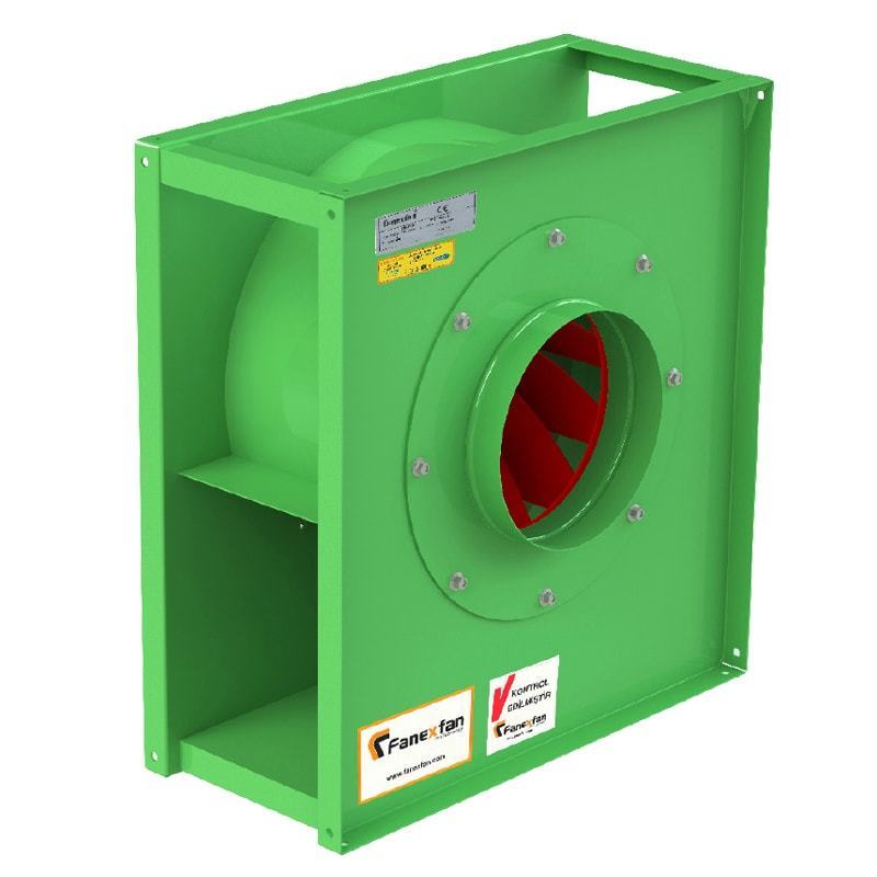 Fanexfan FMK-A-7.5 Kare Tip Alçak Basınçlı Seyrek Kanatlı Fan Trifaze