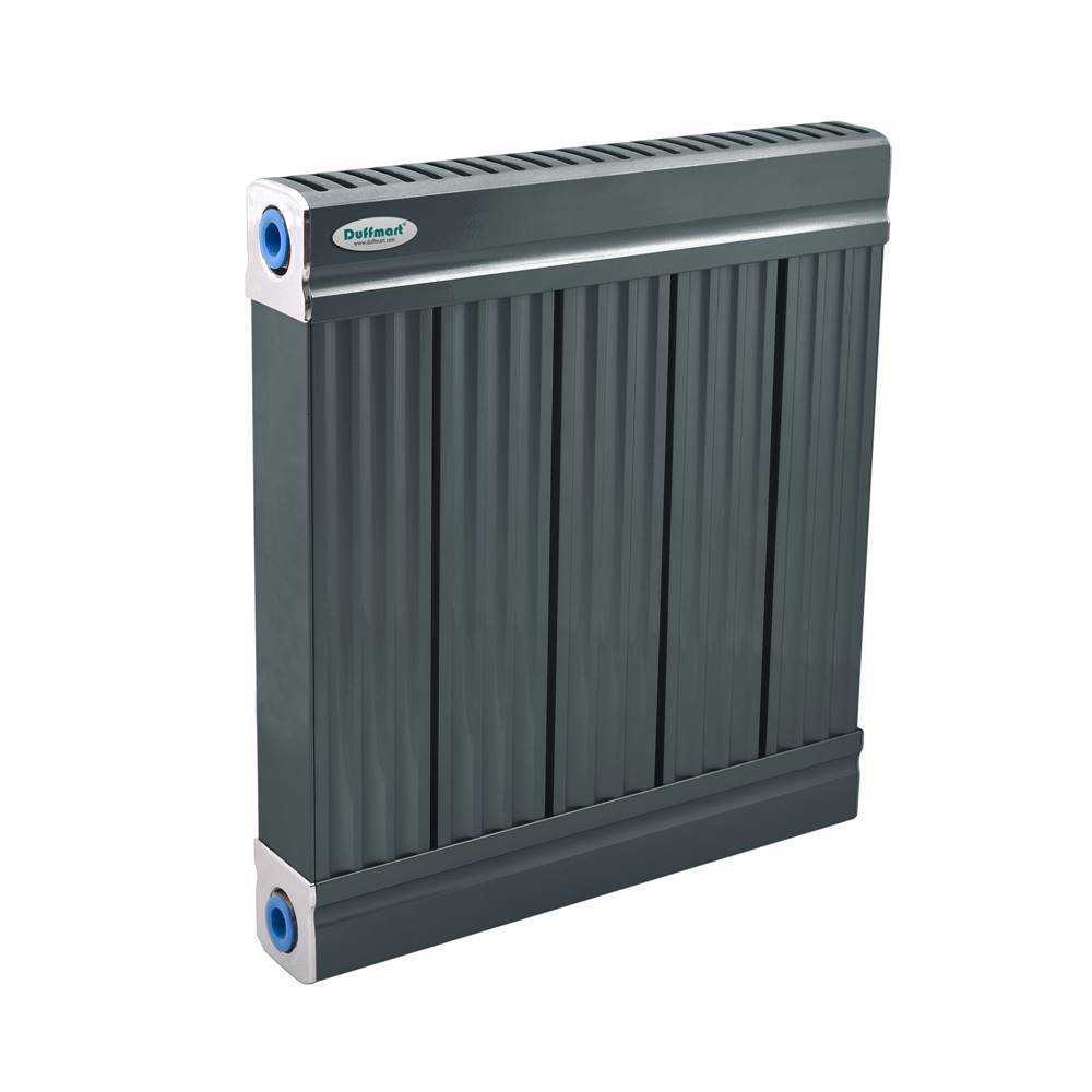 Duffmart Premio Alüminyum Radyatör Yükseklik:40 cm Antrasit-7016 - 40 Dilim 284 cm