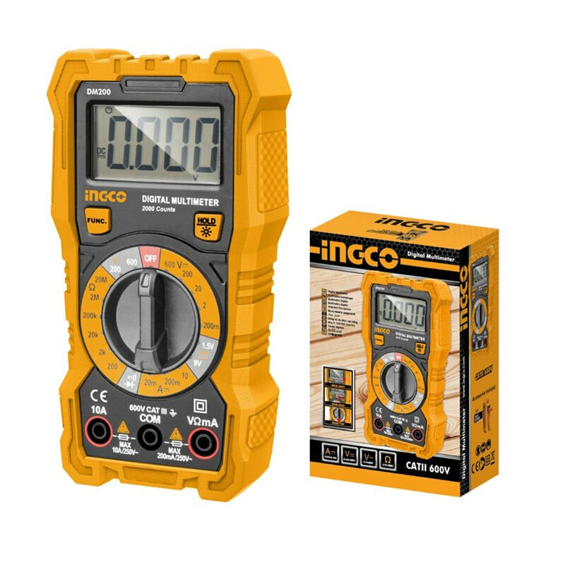 Ingco DM2002 Dijital Multimetre