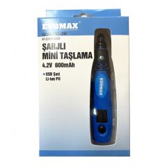 Evomax 4.2 V Şarjlı Mini Gravür Seti