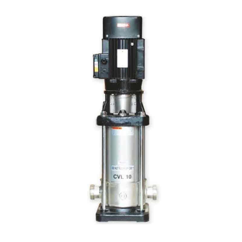 Water Sound CVL 3-10T 1HP Trifaze Paslanmaz Çelik Dik Milli In Line Pompa