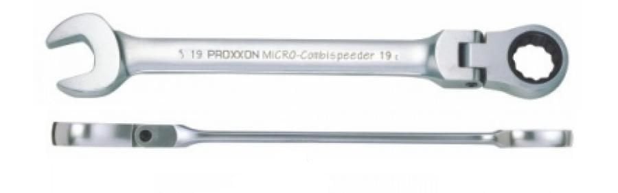 Proxxon 23058 Mafsallı Cırcırlı Kombine Anahtar
