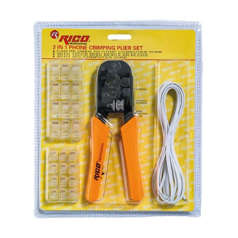 Rico 001-RC0867 Bilgisayarcı Kablo Pensesi Seti
