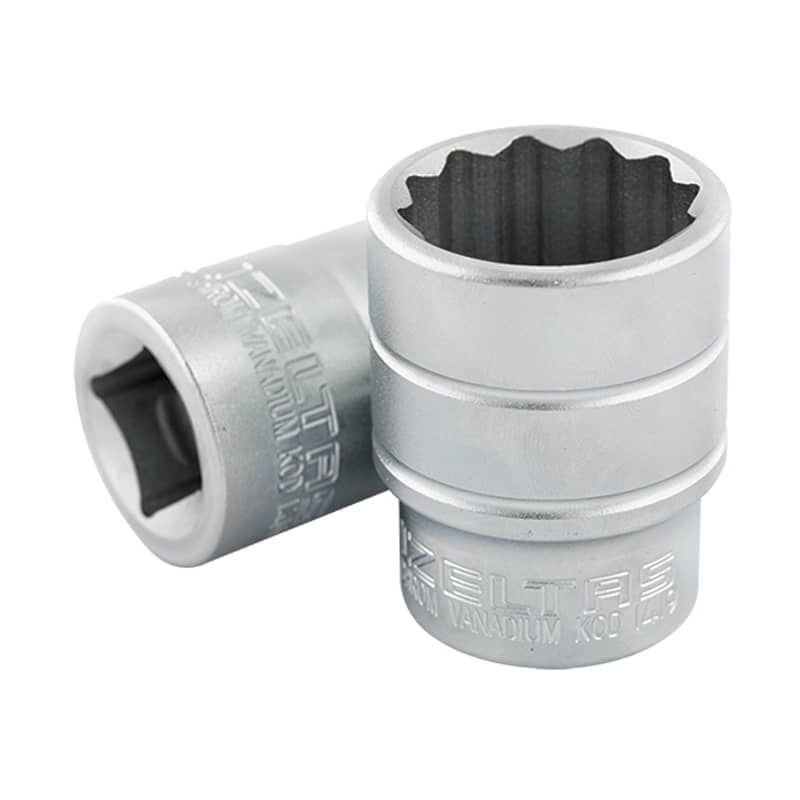 İzeltaş 1225060060 1'' 60mm Oniki Köşe Lokma