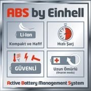 Einhell 18V 2,0 Ah Power-X-Change Yedek Akü