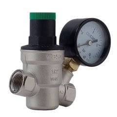 Case DK 2115 1/2'' Manometreli Su Basınç Düşürücü
