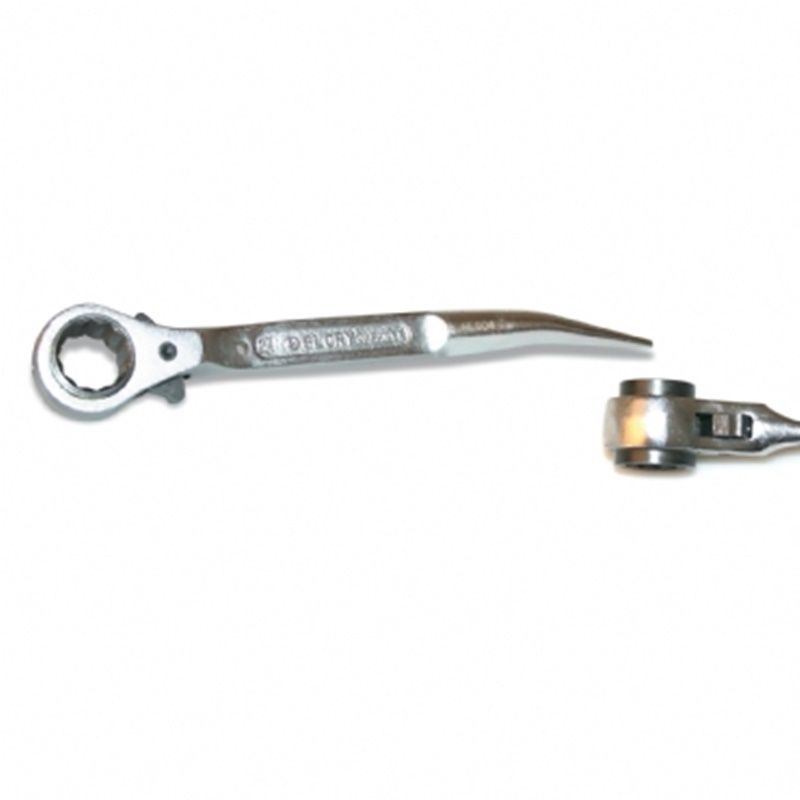 Glory HL0906 21x24mm Kazıklı Kısa Kafa Cırcır Anahtarı
