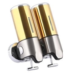 Genesit GS500S Manuel İkili Alttan Çekmeli Sıvı Sabunluk Gold