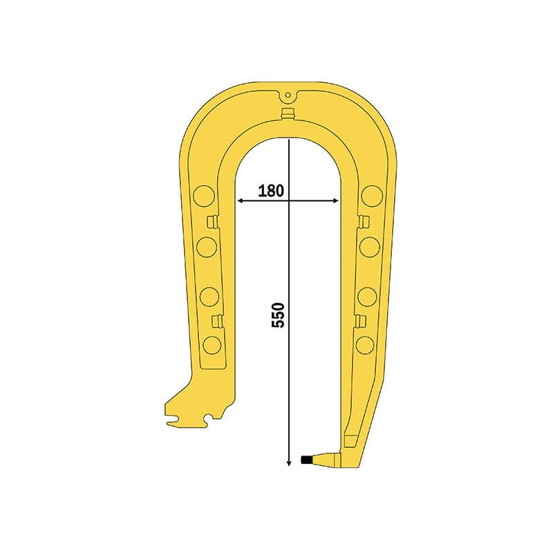 Telwin TW803172 CA4 'C'' ARM L=550mm Punta Çenesi
