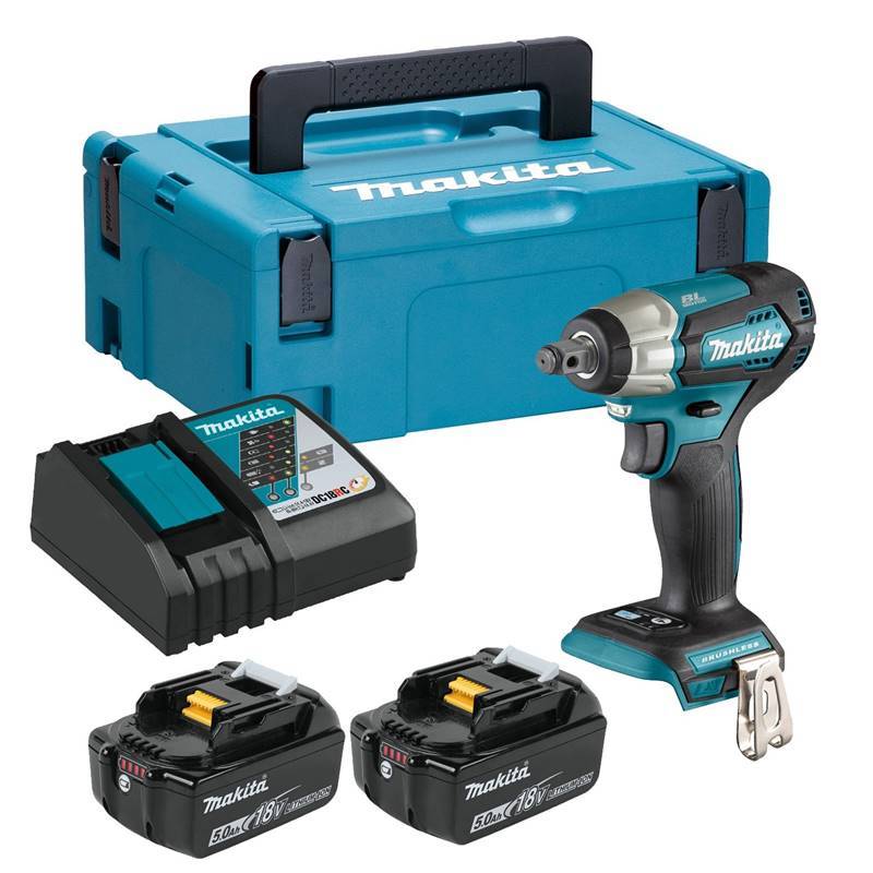 Makita DTW181RTJ Akülü Darbeli 1/2'' Somun Sıkma Sökme Makinesi Seti
