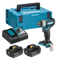 Makita DTW181RTJ Akülü Darbeli 1/2'' Somun Sıkma Sökme Makinesi Seti