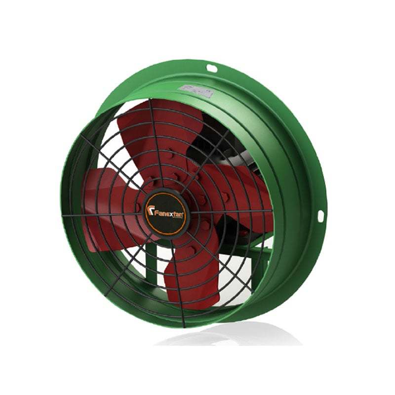 Fanexfan F4-KY-750-01 4 Kanatlı Metal Pervaneli Yuvarlak Aksiyal Aspiratör Monofaze