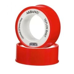 Akbant Teflon Bant 12mm x 0.075mm x 10 mt