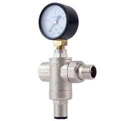 Case PM 0620 3/4'' Rakorlu ve Manometreli Su Basınç Düşürücü
