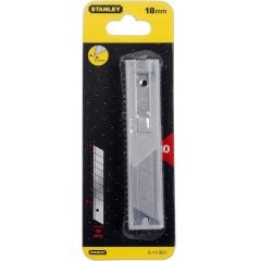 Stanley 0-11-301 18mm Sustalı Maket Bıçağı Yedeği (10'lu Paket)