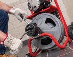 Ridgid 27033 K-400 Tamburlu Kanal Açma Temizleme Makinesi