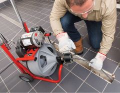 Ridgid 27033 K-400 Tamburlu Kanal Açma Temizleme Makinesi
