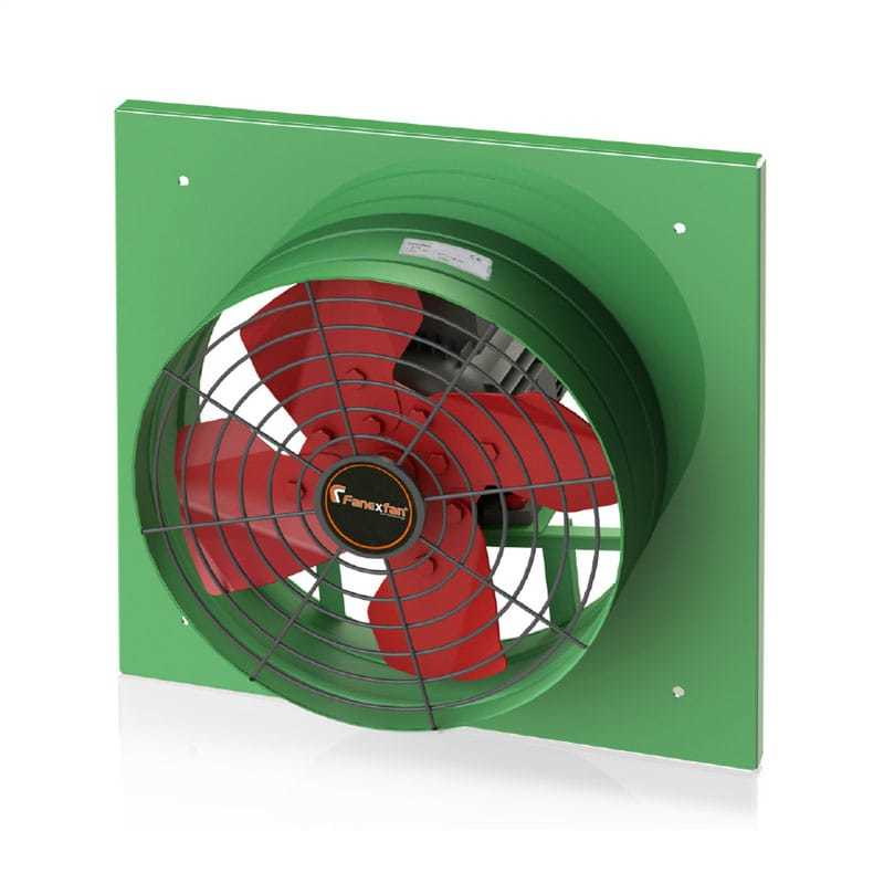 Fanexfan F4-KK-450-01 4 Kanatlı Metal Pervaneli Yuvarlak Aksiyal Aspiratör Monofaze