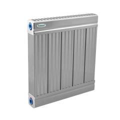 Duffmart Premio Alüminyum Radyatör Yükseklik:120 cm Açık Gri-9006 - 17 Dilim 121 cm